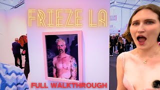 Frieze LA 2024 Full Walk Through [upl. by Airdnna814]