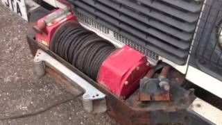 Superwinch H14 Hydraulic winch video [upl. by Clapper]