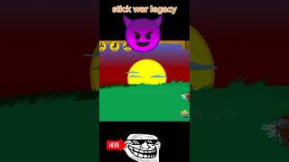 😈Stick war 😡legacy game 😠stickwar3 stickwarlegacy gameplay shorts 4k trending trend stickman [upl. by Lorri]