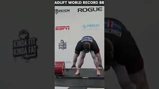 Thor 501kg deadlift worldsstrongestman [upl. by Edrahc]