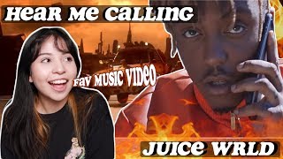 Juice WRLD  Hear Me Calling Official Music Video  REACTION [upl. by Vernen503]