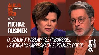 Michał Rusinek o „Szaliku” Wisławy Szymborskiej i swoich makabreskach z „Ptakiem Dodo”  Zbliżenia [upl. by Kanter584]