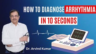 Learn to diagnose arrhythmia in seconds  ECG [upl. by Yelkrab]