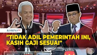 Ganjar ke Anies soal Guru Pemerintah Tidak Adil Kasih Gaji Sesuai [upl. by Wilda46]