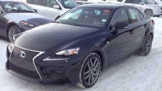 2014 Lexus IS 250 AWD Premium F SPORT Package Review with Red Interior [upl. by Livingstone]