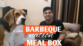 Barbeque nation meal box  Maza aa gaya Non veg overload box [upl. by Lorola]