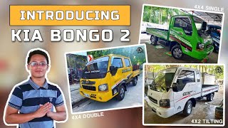 INTRODUCING KIA BONGO II  4X4 4X2 SINGLE DOUBLE CAB [upl. by Masuh718]