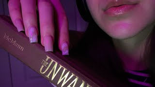 ASMR  Minimal Whisper Book scratching  tapping 😴 [upl. by Yeca285]