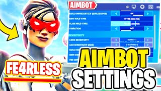 I Copied Fe4RLess Aimbot Settings in Season 3 🎯😱 Best Settings [upl. by Valley]