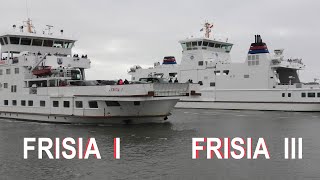 FRISIA I  FRISIA III Fähren  Ferries  150 Jahre AG Reederei NordenFrisia 1871  2021 [upl. by Ajnot]