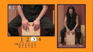 Cajon 33 técnica española RUMBA CATALANA  CATALAN RUMBA Spanish technique [upl. by Farver]