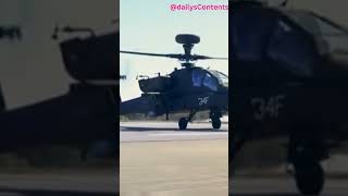 Boeing AH64 Apache Combat Helicopter  Hellfire Missiles amp 30mm Chain Gun in Action [upl. by Giselbert]