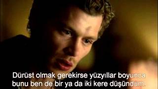 The Vampire Diaries  3x11  Klaus ve Caroline  Türkçe Altyazılı [upl. by Idolah]