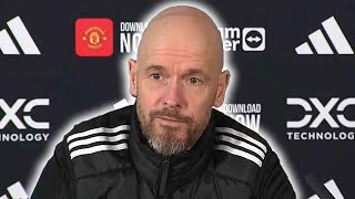 Hojlund Maguire Aaron WanBissaka BACK FOR LIVERPOOL GAME  Erik ten Hag  Man Utd v Everton [upl. by Alford]