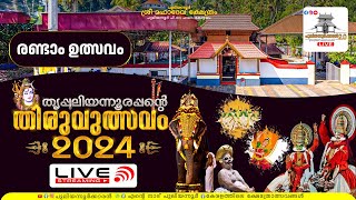 പുലിയന്നൂർ ഉത്സവം  രണ്ടാം ഉത്സവദിനം  Puliyannoor Utsavam 2024  Puliyannoor [upl. by Tallbot]