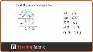 Brüche und Dezimalzahlen geschickt addieren und subtrahieren [upl. by Elgna]