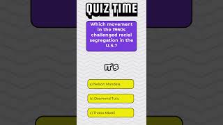 Which Movement in the 1960s Challenged Racial Segregation in the US [upl. by Alim806]