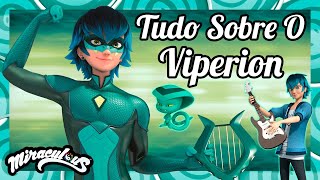 TUDO SOBRE o Viperion Luka Couffaine  Miraculous Ladybug [upl. by Nauqaj435]