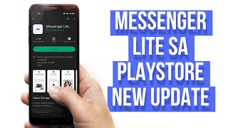 PAANO MAG DOWNLOAD NG MESSENGER LITE SA PLAYSTORE NEW UPDATE [upl. by Leeland]