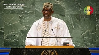 Discours dAbdoulaye Diop devant la 79e session de l’Assemblée générale des Nations Unies [upl. by Trueblood]