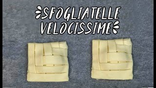 SFOGIATELLE VELOCISSIME CON CREMA PASTICCERA E NUTELLA ricetta facile [upl. by Aiva536]