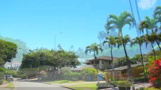 Driving through Beautiful Kahala [upl. by Aidekal779]