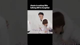 Jimin giving RM Bumpy Ride to Hospital for his injury 🤣🤣😆 [upl. by Asiel]