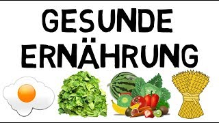 Gesunde Ernährung 10 Regeln DGE [upl. by Nref]