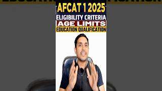 Complete Eligibility AFCAT 1 2025 I Exam Date Feb 2025 I Perfect Strategy afcatexam akashrandev [upl. by Devon577]