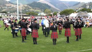 ILT City of Invercargill Highland Pipe Band G3 Medley Nationals 2015 [upl. by Elimay]