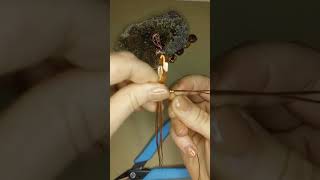 Mini Hematoid Quartz Heart Pendant Wirewrap Full Tutorial [upl. by Lee]