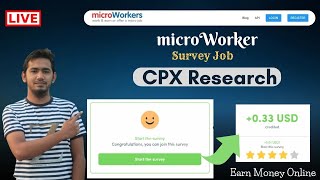 Microworkers CPX Research Job  Live Survey Job   Survey Income Bangla [upl. by Supple841]