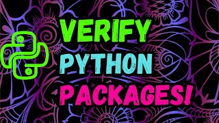 How to Verify Python3 Pip Installed Packages [upl. by Hartwell179]