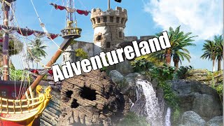 Disneyland Paris  Part 3  ADVENTURELAND  Voyagez aux quatre coins du globe [upl. by Sucy97]