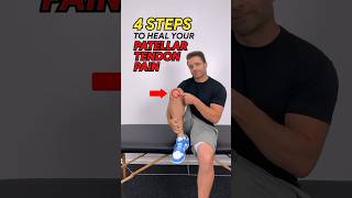 How To Fix Patellar Tendonitis Knee Pain  4 Simple Steps At Home [upl. by Bald]