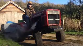 Yanmar Tractor Cold Start [upl. by Eiduj]