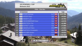 iXS Downhill Cup  9 Bellwald SUI [upl. by Erotavlas]