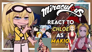 Mlb react to Chloe as Makio  Gacha Club  Mlb x Kny \\ 11 🇧🇷🇺🇲 [upl. by Urbana327]