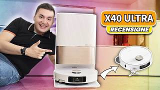 MIGLIOR ROBOT ASPIRAPOLVERE e LAVAPAVIMENTI 2024 Recensione Dreame X40 Ultra [upl. by Sanferd]