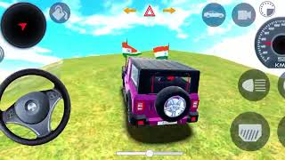 Dollar Song Modified 😈 Mahindra Thar  Indian Car Simulator 3D  Car Game 3D [upl. by Ecylahs]