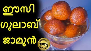 Easy gulab jamun in malayalam  ഈസി ഗുലാബ് ജാമുൻ [upl. by Calv]