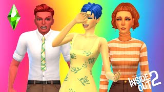 I Make Every Inside Out 2 Character I Create a Sim I Sims 4 I Rebeccas Creations [upl. by Harrell874]