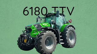 Deutz Fahr Agrotron 6180 TTV Java Green WARRIOR  Deutztography [upl. by Borman423]