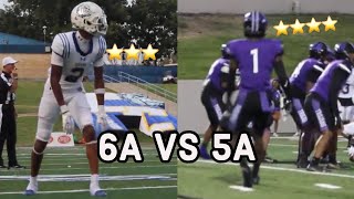 HEATED 6A VS 5A MATCHUP WACO UNIVERSITY VS COPPERAS COVE [upl. by Aciret]