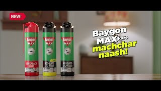 New Baygon Max Mosquito Killer  With Double Nozzle Technology  English [upl. by Sawyer]