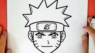 HOW TO DRAW NARUTO UZUMAKI [upl. by Aseretairam]