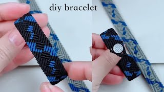 how to make a cool bracelet｜handmade bracelets for boys｜how to make a bracelet at home｜diy bracelet [upl. by Noivart947]