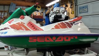 94 Seadoo XP Project Part 3 [upl. by Aneis]