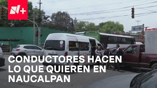 Regresan las infracciones de tránsito en Naucalpan Estado de México  Despierta [upl. by Aneehsit]