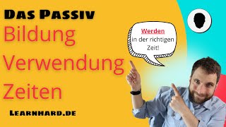 Das Passiv im Deutschunterricht  Bildung  Zeitformen  Übung [upl. by Quiteris]